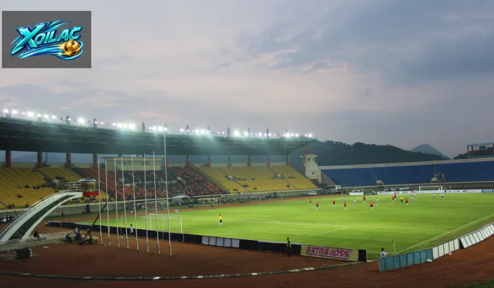 Ảnh tư liệu Persib Bandung hoặc sân Si Jalak Harupat trước trận Persib gặp Thể Công Viettel