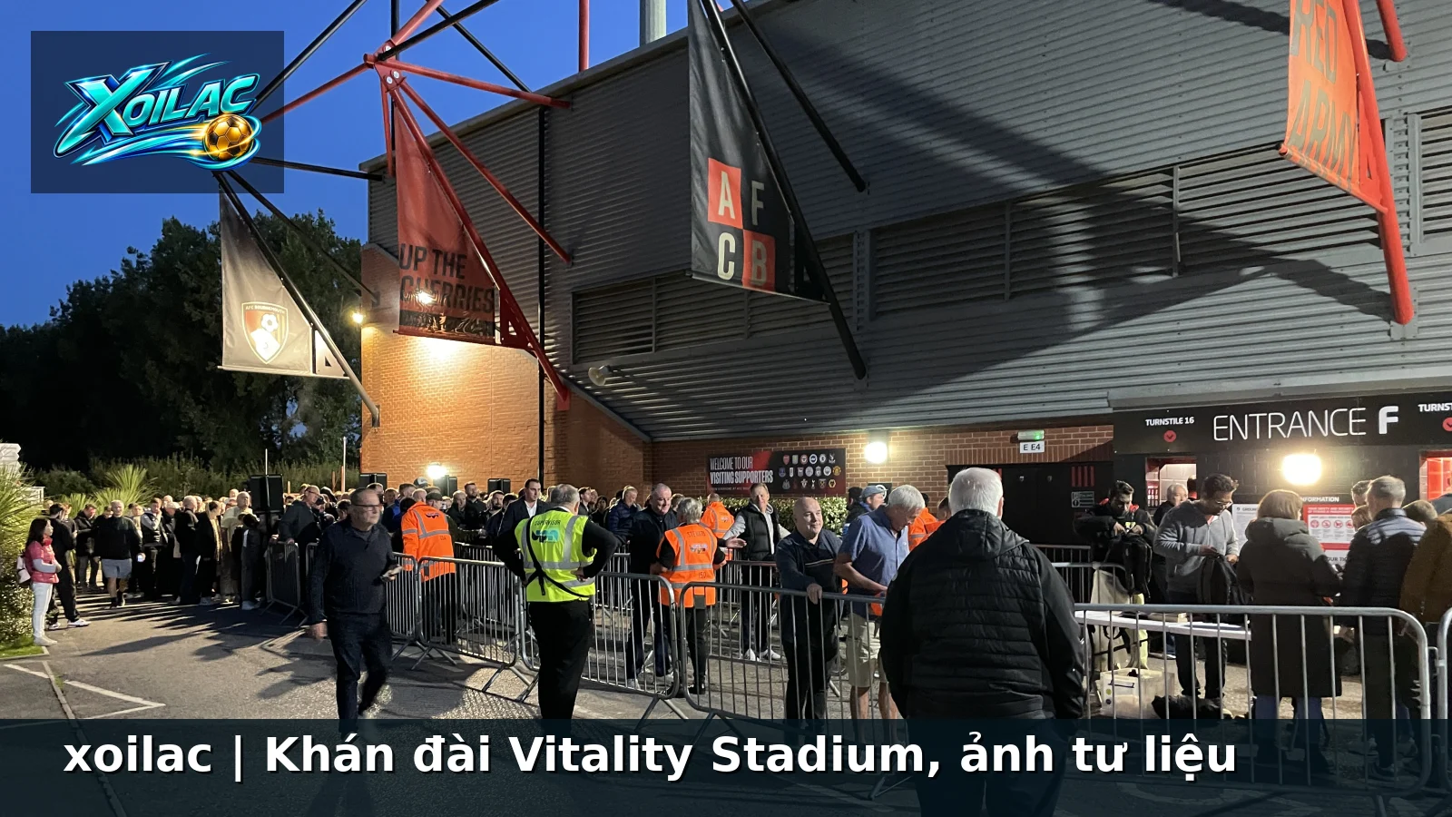 xoilac | Khán đài Vitality Stadium, ảnh tư liệu