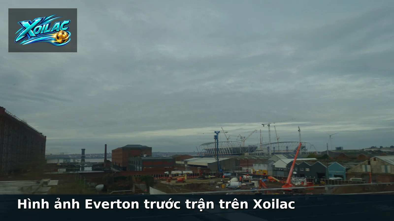 Hình ảnh Everton trước trận trên Xoilac