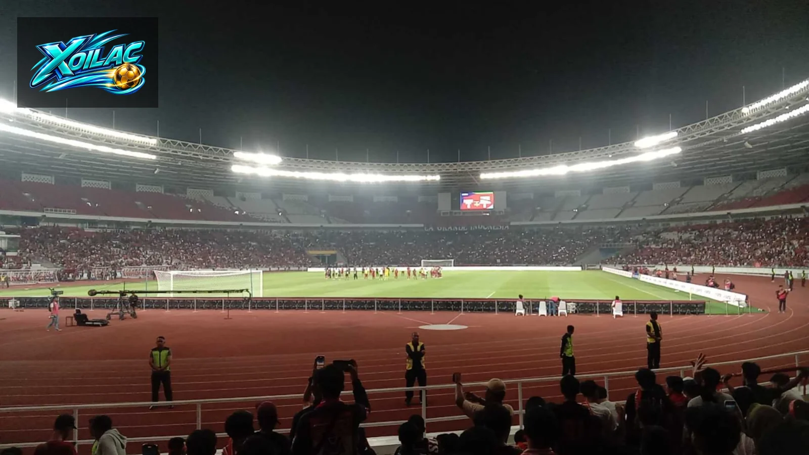 Trận đấu của đội tuyển Indonesia tại Gelora Bung Karno năm 2023