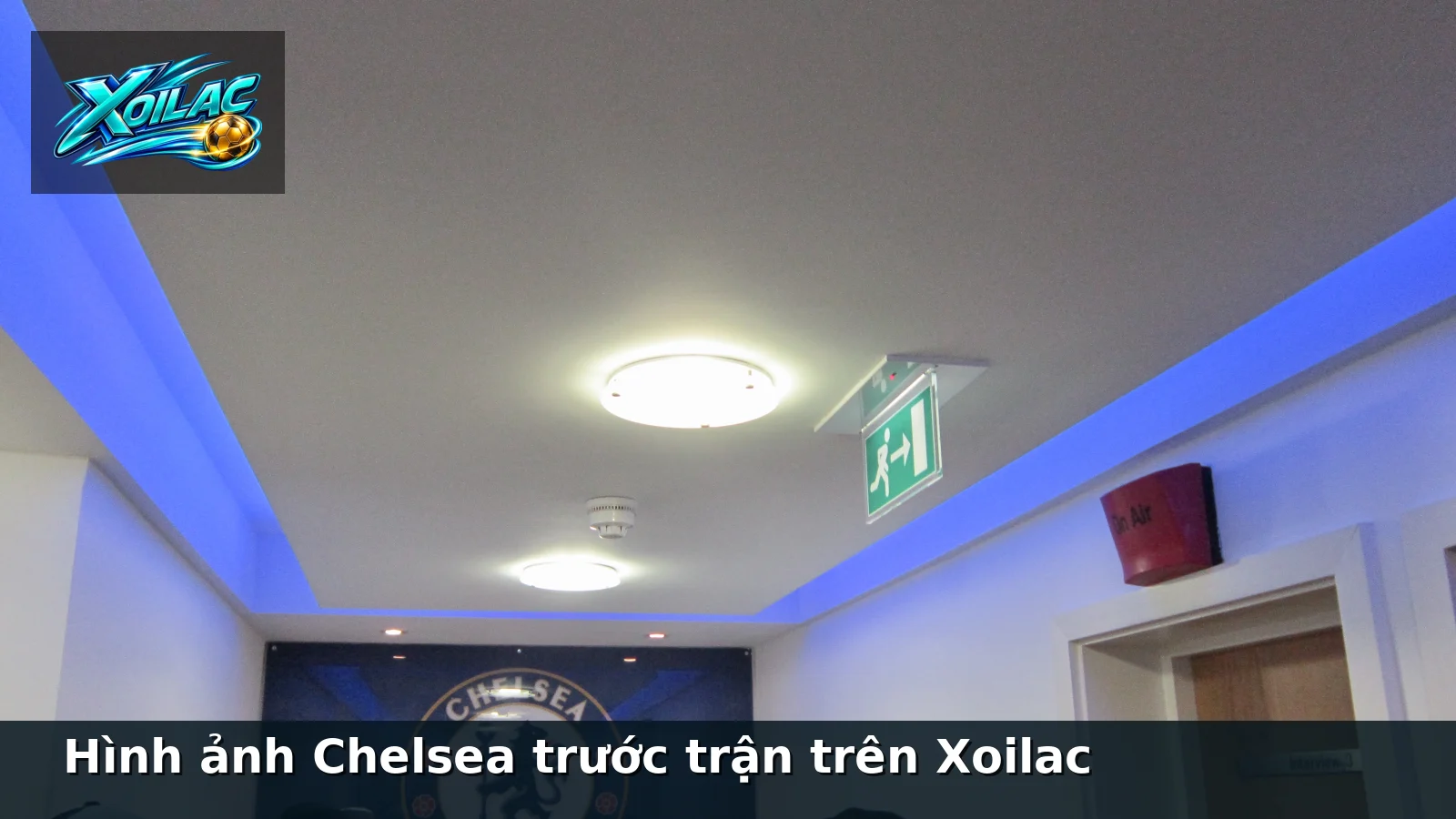 Hình ảnh Chelsea trước trận trên Xoilac
