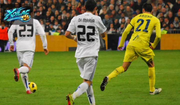 Ảnh tư liệu Real Madrid gặp Villarreal trong một trận LaLiga cũ