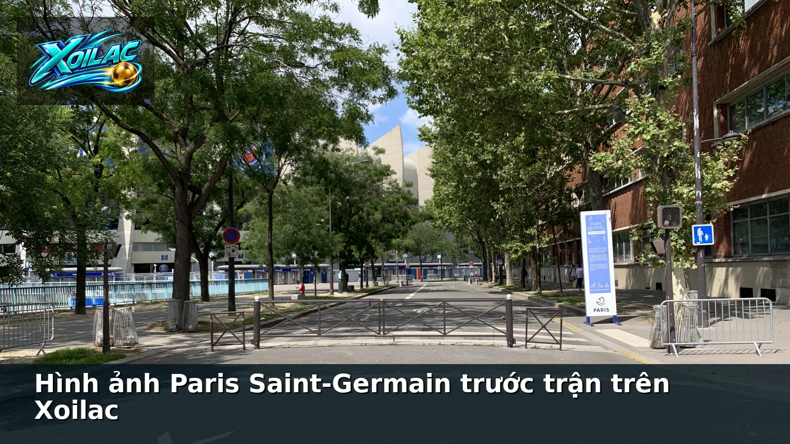 Hình ảnh Paris Saint-Germain trước trận trên Xoilac