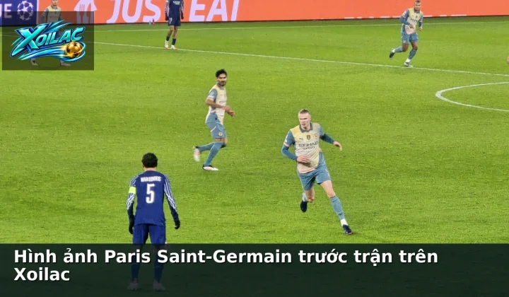Hình ảnh Paris Saint-Germain trước trận trên Xoilac