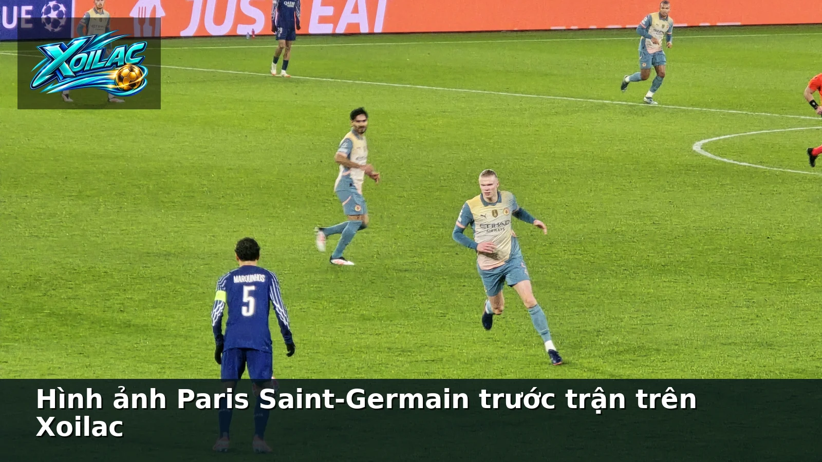Hình ảnh Paris Saint-Germain trước trận trên Xoilac