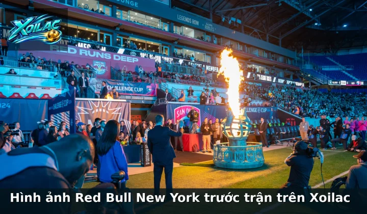 Hình ảnh Red Bull New York trước trận trên Xoilac