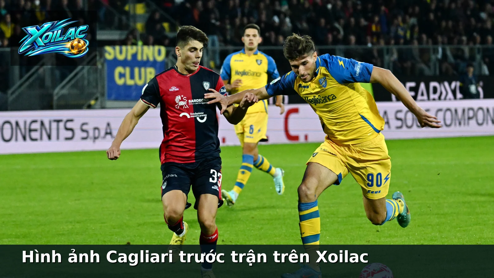 Hình ảnh Cagliari trước trận trên Xoilac Hình ảnh Cagliari trước trận trên Xoilac