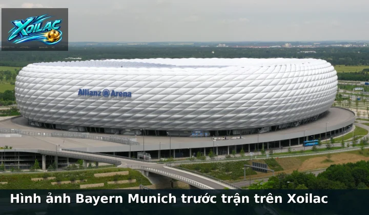 Hình ảnh Bayern Munich trước trận trên Xoilac