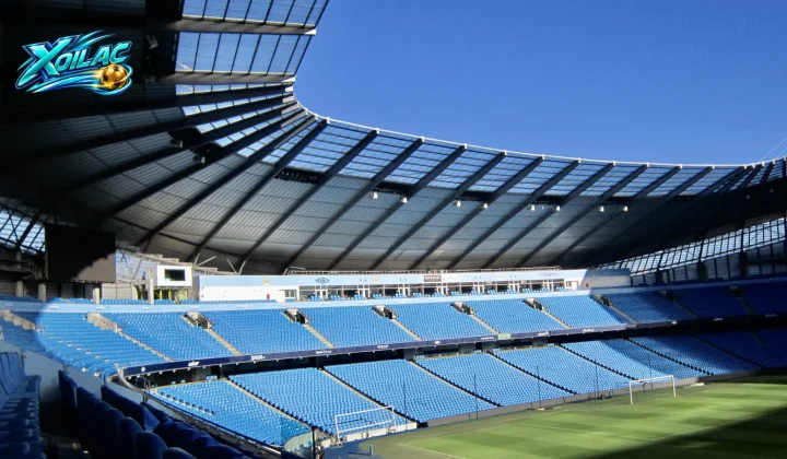 Ảnh tư liệu Etihad Stadium cho bài nhận định Manchester City vs PSG