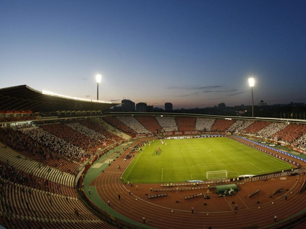Ảnh tư liệu Sân vận động Sao Đỏ liên quan tới Crvena Zvezda